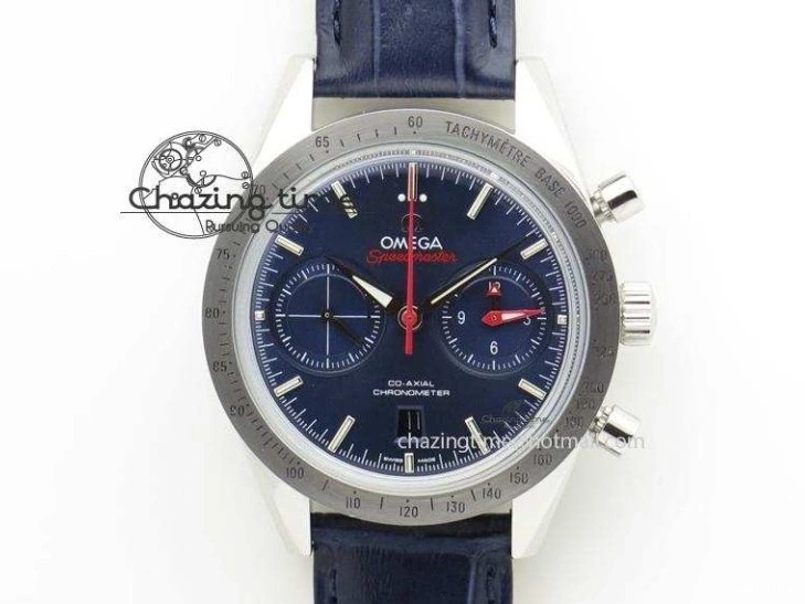 0318 Premium Speedmaster “Dark Side of The Moon” Real Ceramic OMF 1:1 Best Edition on Nylon Strap A 7977